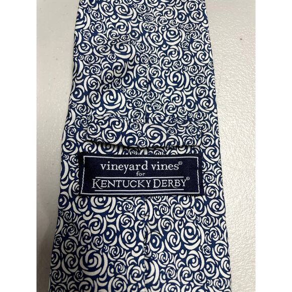 VINEYARD VINES Bundle of 2 Men's Neck Ties 100% Silk Rose Grill Corn Burger - Picture 9 of 16